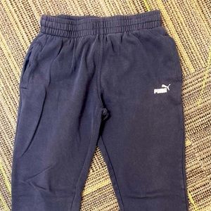 Men’s Medium Navy Blue Puma Sweatpants